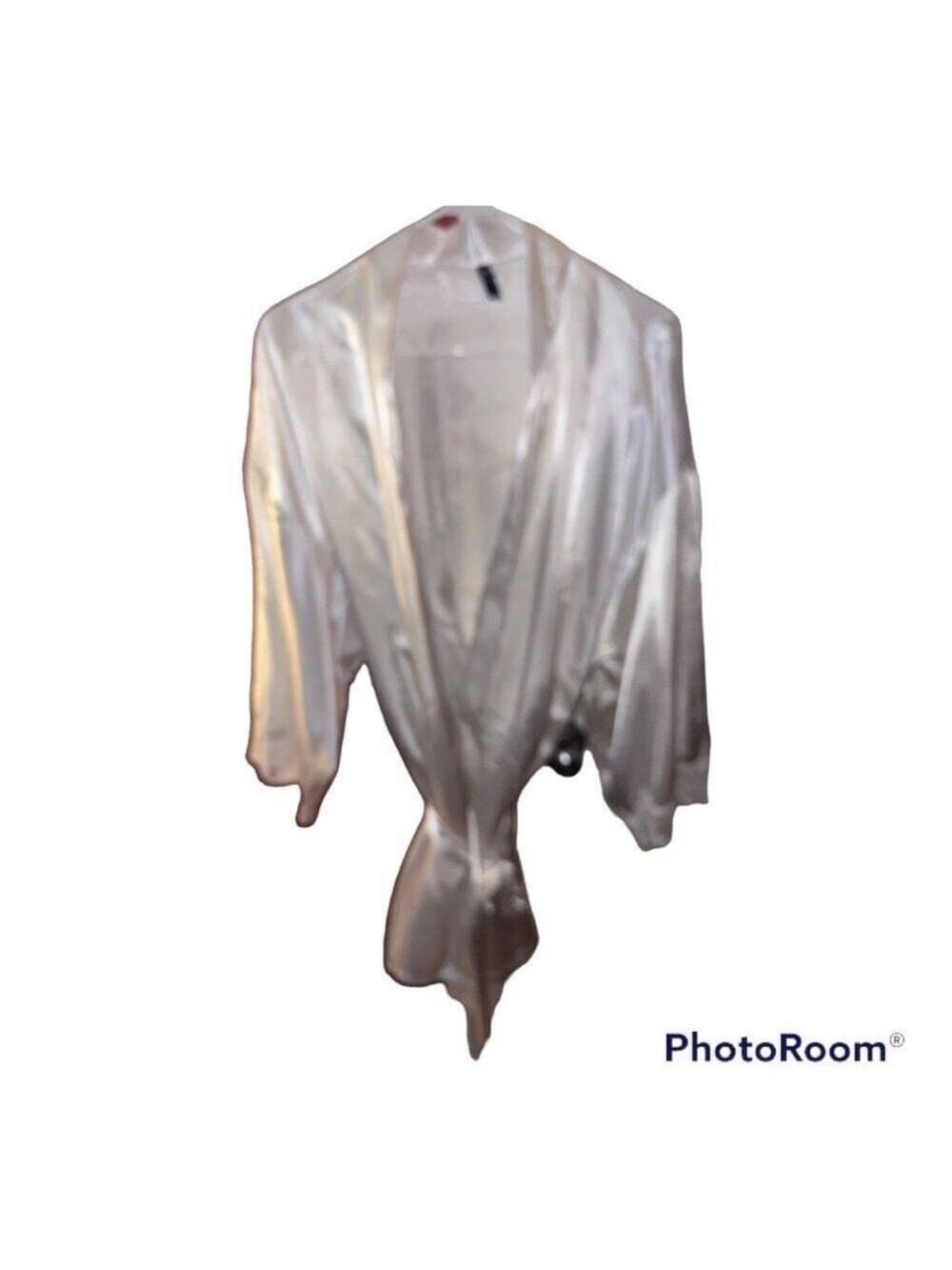 Torrid Bridal Pinup White Satin & Lace Robe - Picture 4 of 8